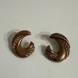 Vintage Gold-Tone Trifari Earrings